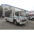 FAW 4x2 hydraulic semi mobile stage trucks